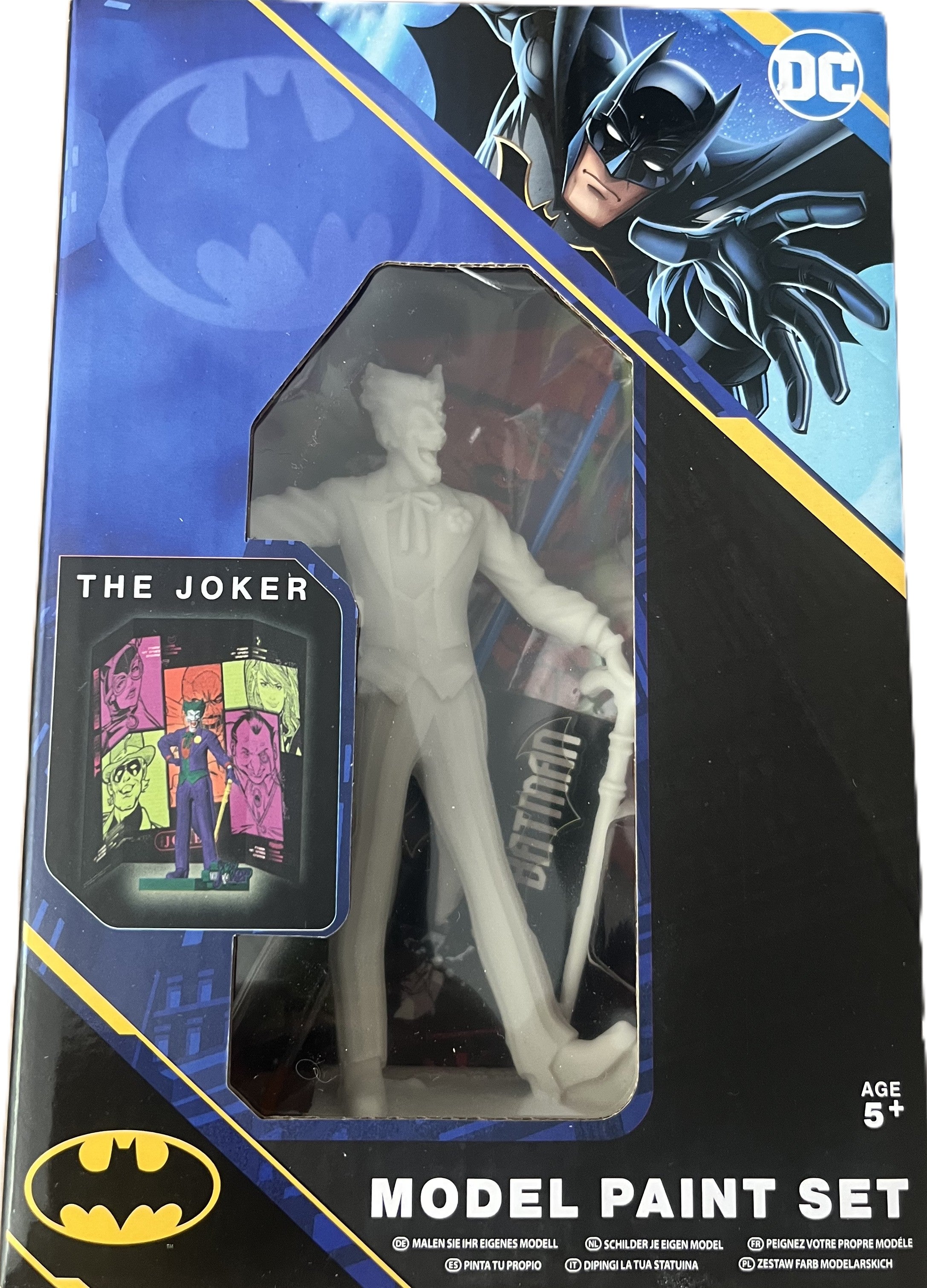 Batman's Joker Paint Your Own Model Set