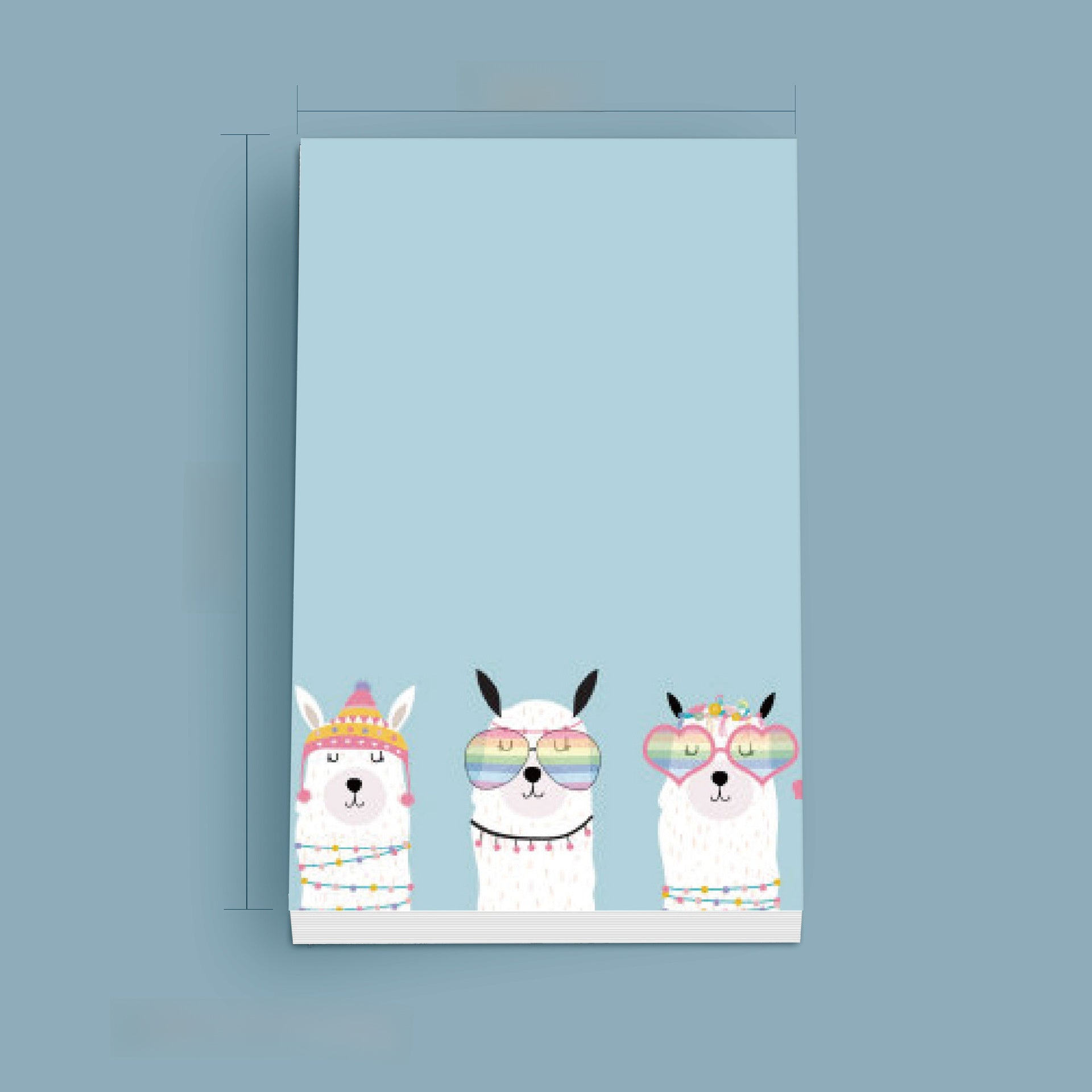 Llama Sticky Notes