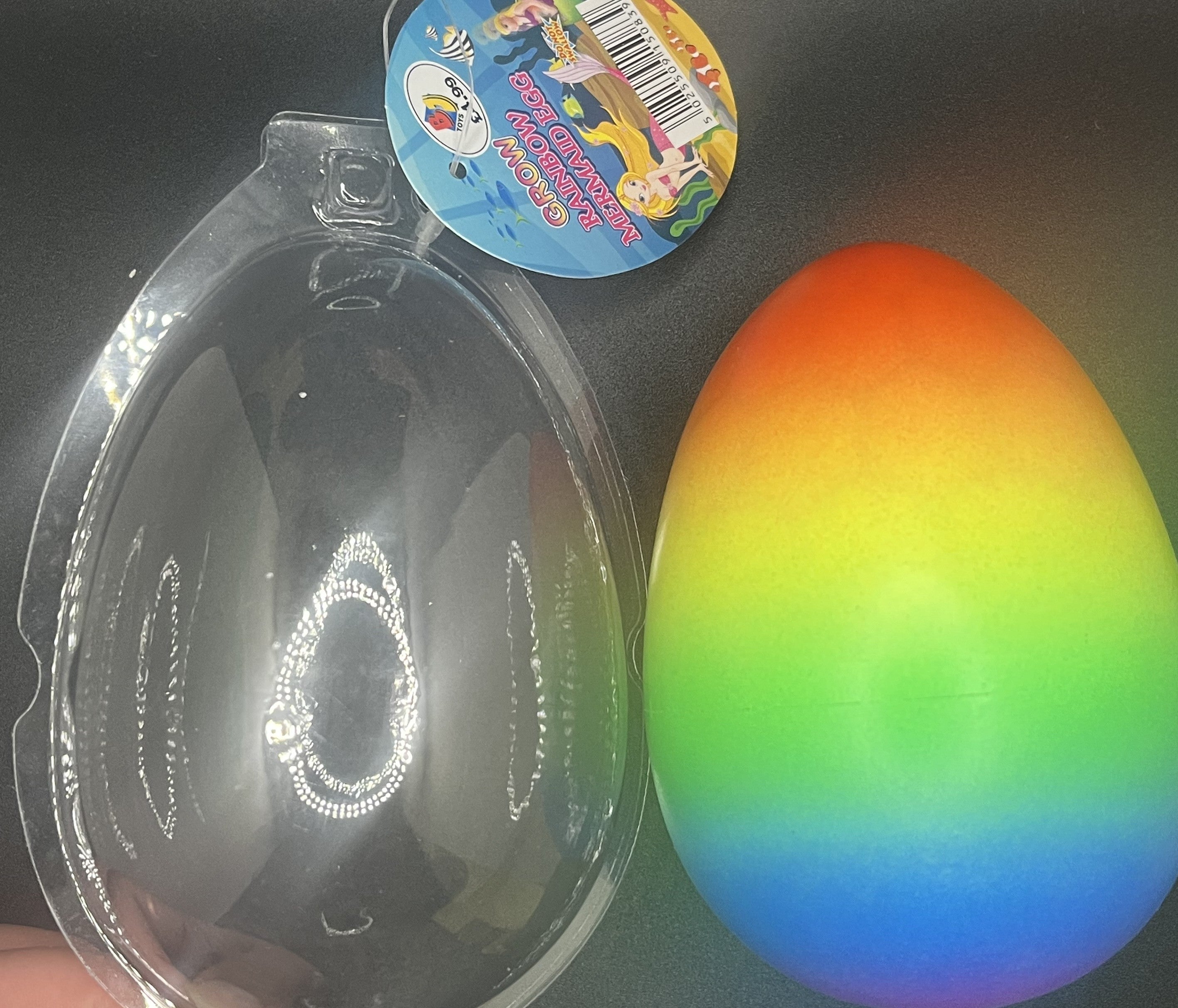 Grow Rainbow Mermaid Egg