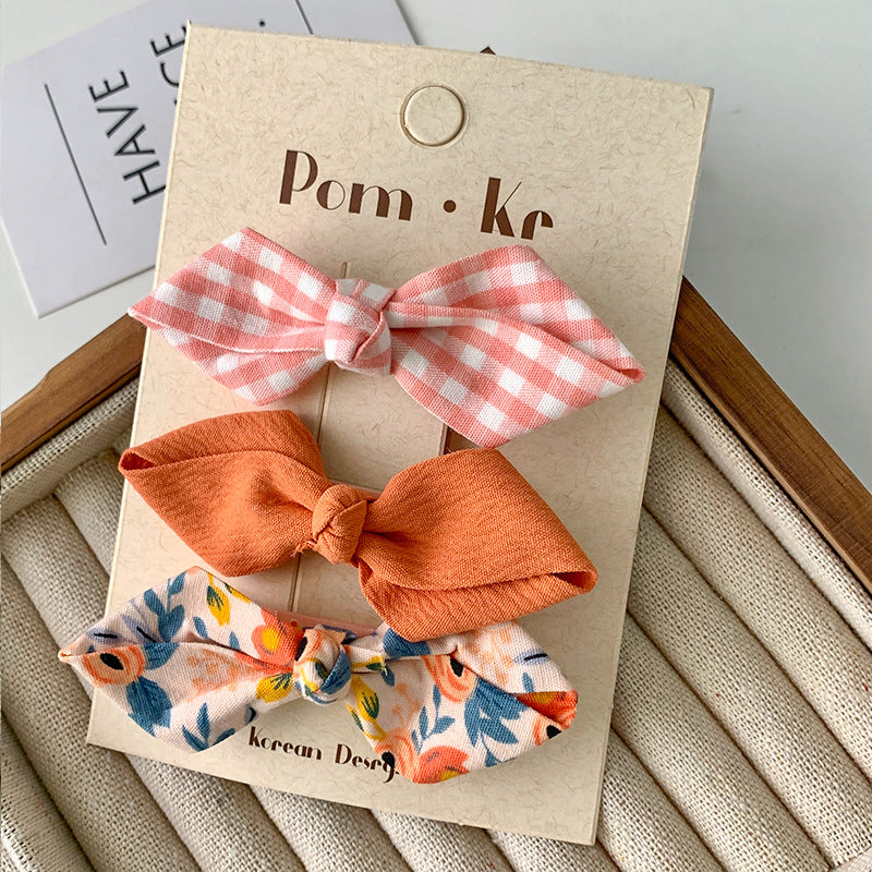 Pack of 3 Knot Hair Clips