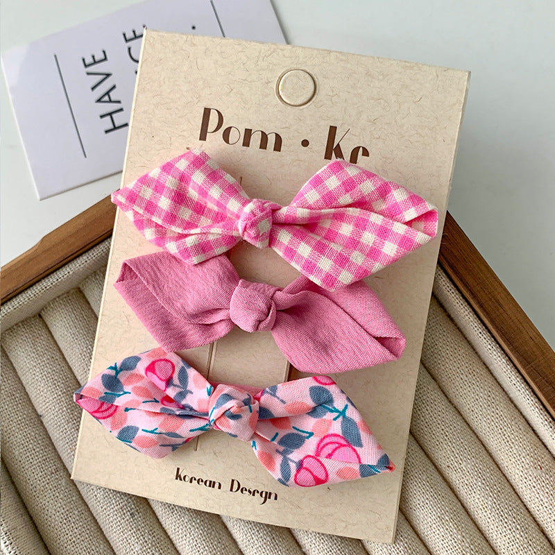 Pack of 3 Knot Hair Clips