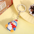 Penguin Silver Keychain
