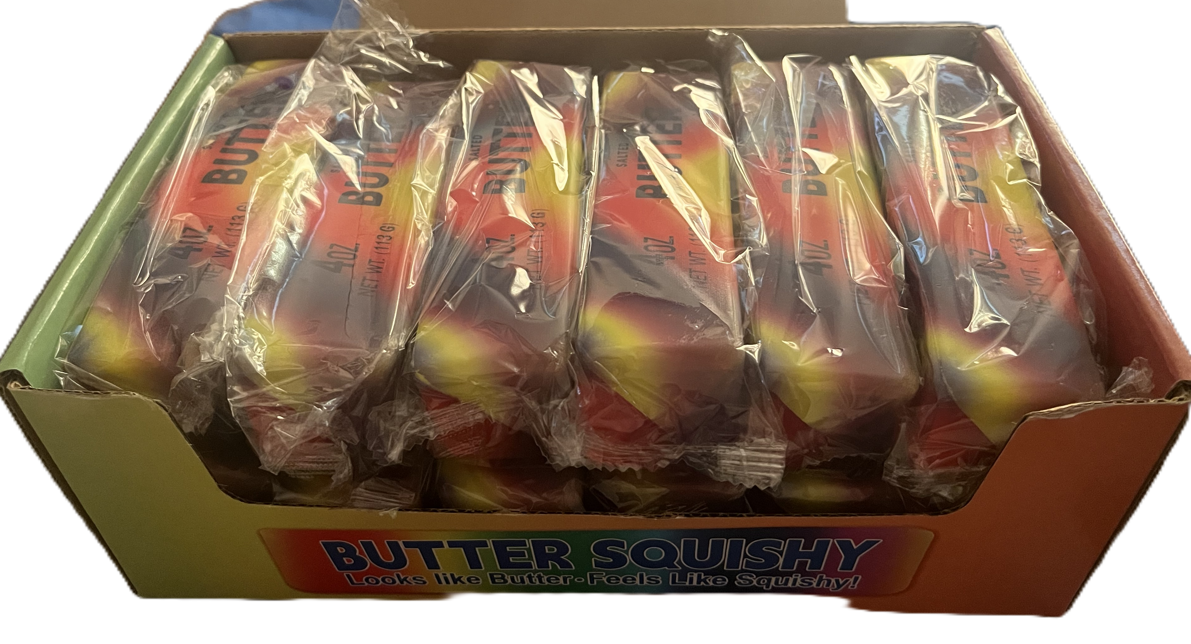 Rainbow 4oz Butter