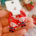 Santa Hair Ties