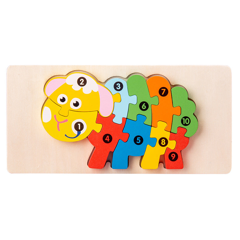 Wooden Chunky Jigsaws