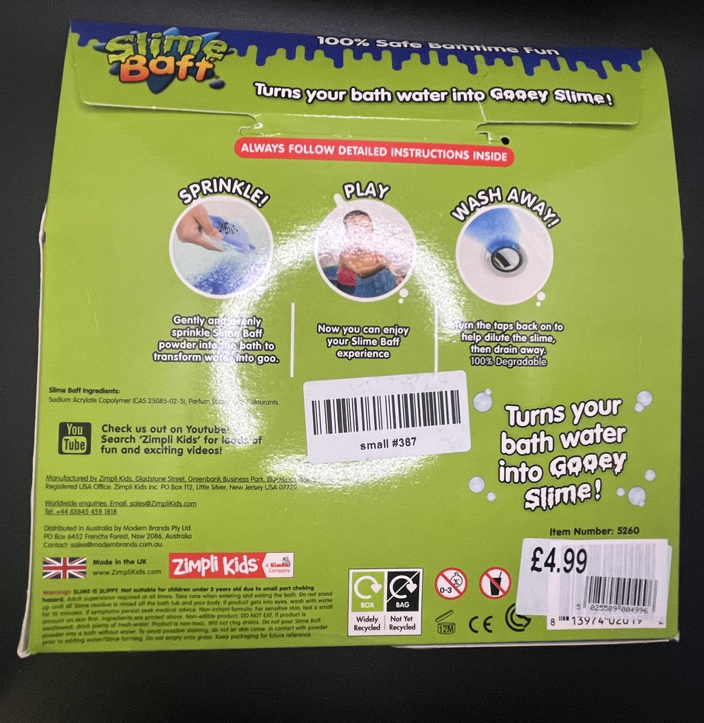 Gelli/Slime Baff