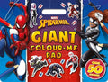 Spider-Man Giant Colour Me Pad | Colouring & Sticker Pad with 50+ Stickers