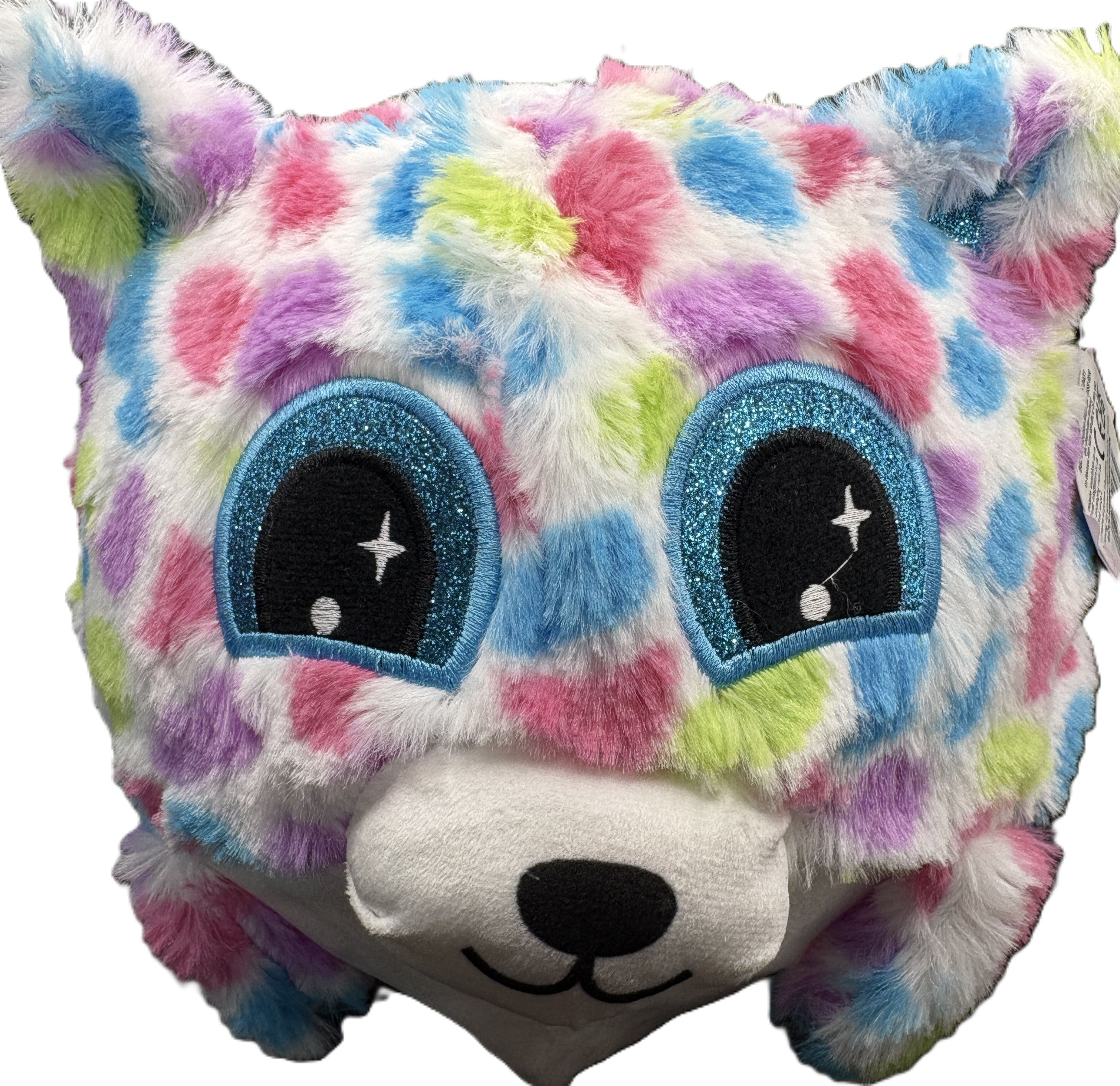 Rainbow Spot Teddy Ball