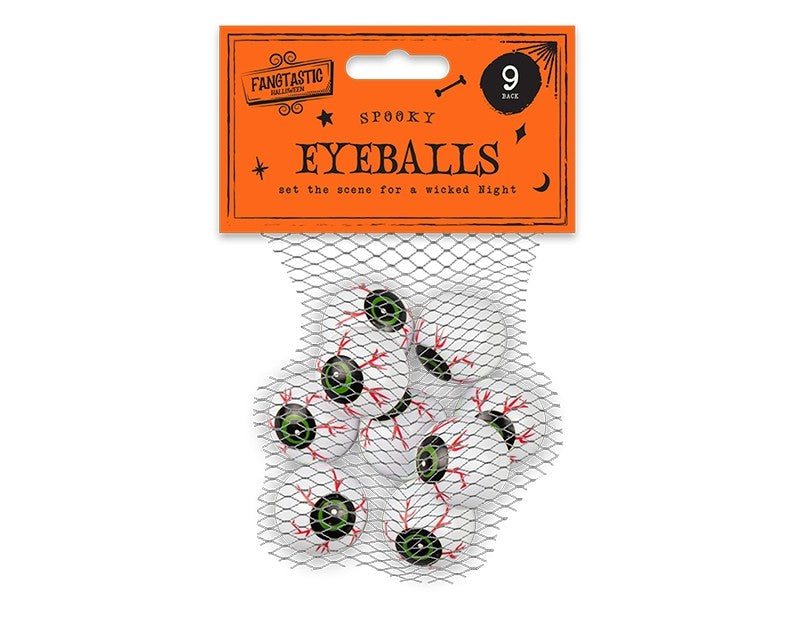 Halloween Spooky Eyeballs 9pk