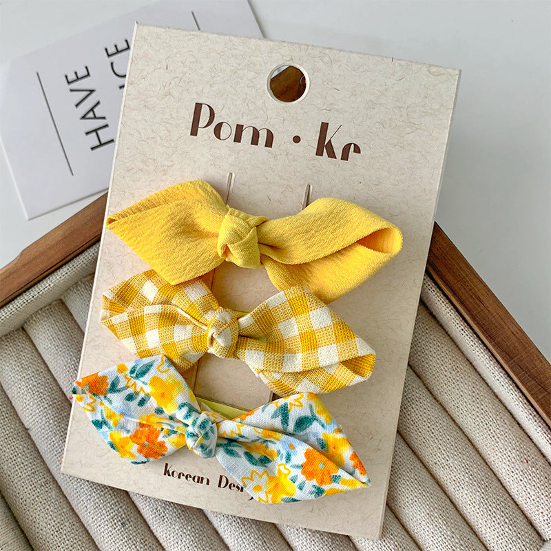 Pack of 3 Knot Hair Clips