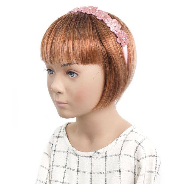 Glitter Flower Headband