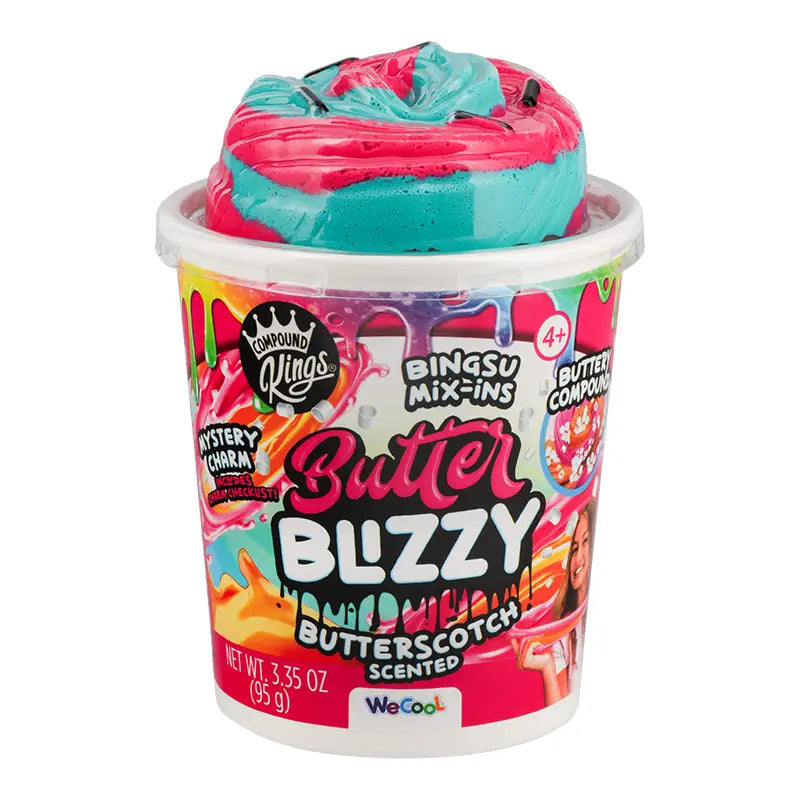 Butter Blizzy Butterscotch Slime Kit by Compound Kings | Crunchy Mix-In Slime
