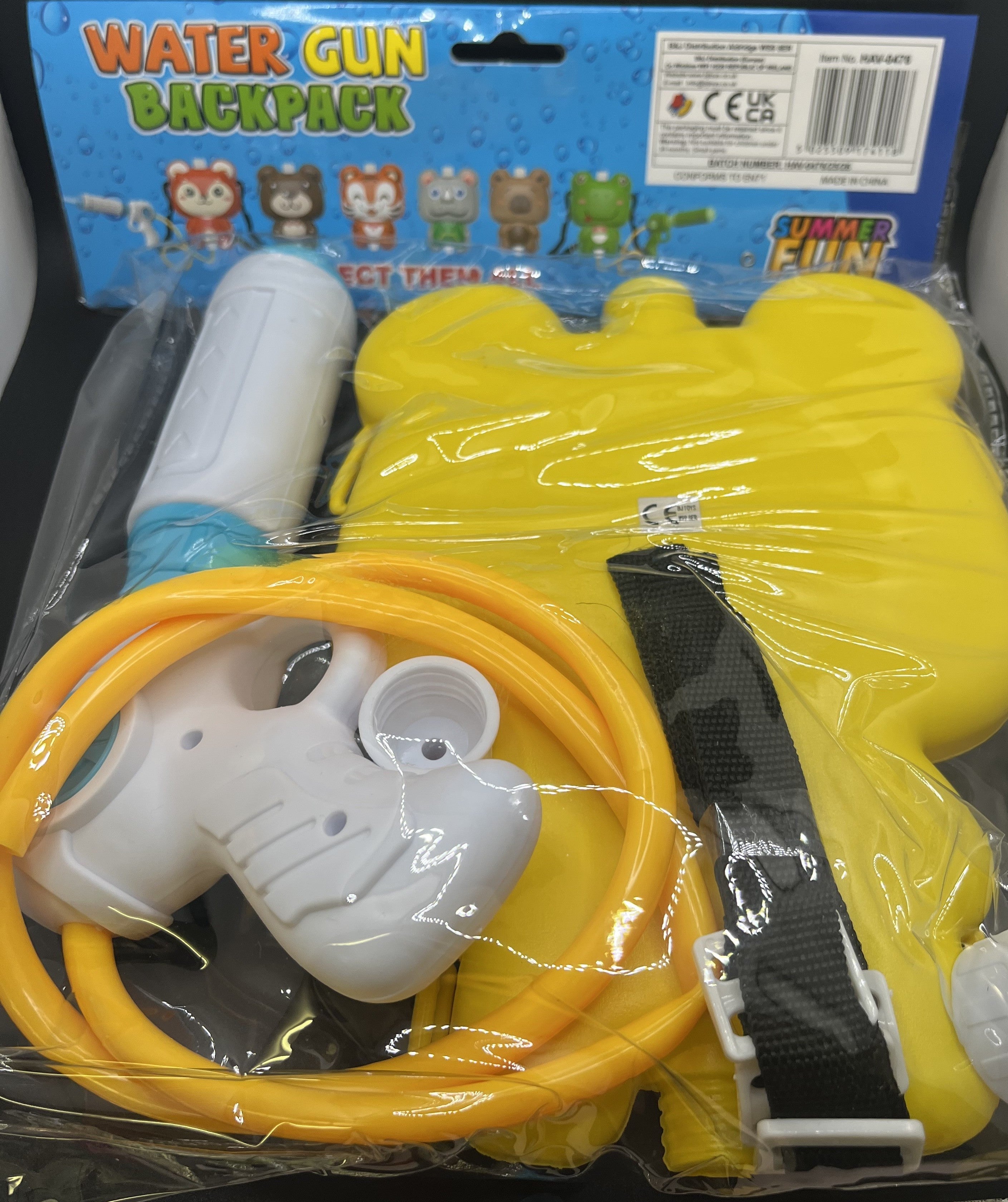 Water Gun Backpack