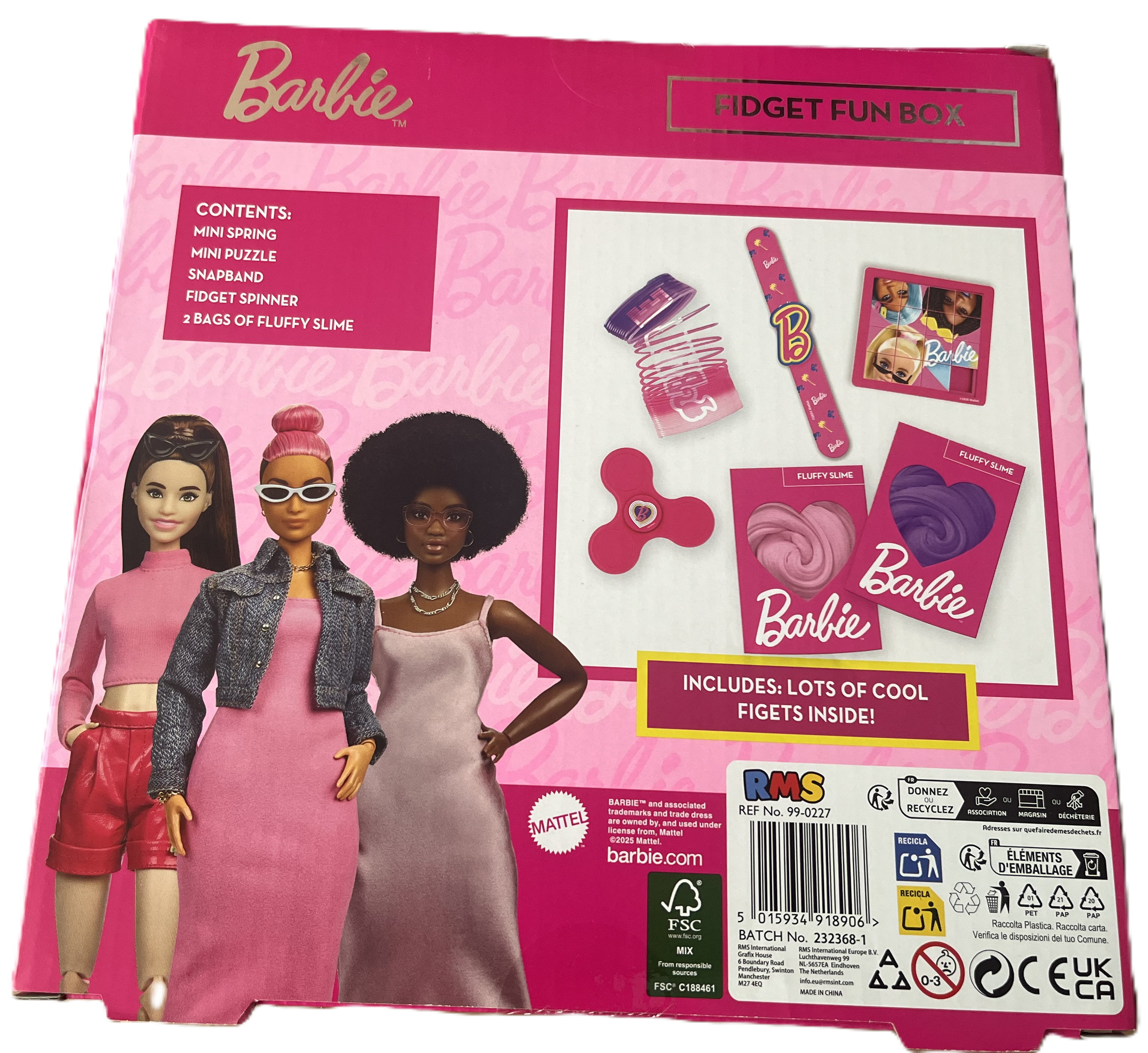 Barbie Fidget Fun Box Bundle