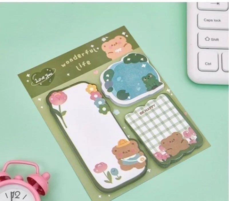 Barley Darling Bear Sticky Notes