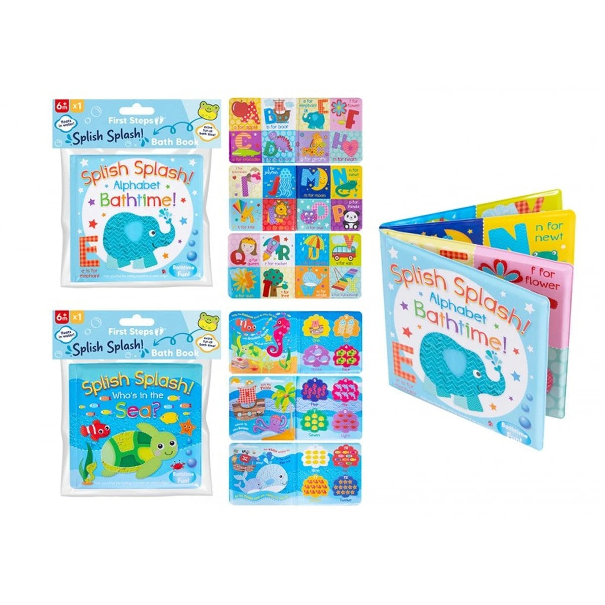 First Steps Splish Splash Bath Book