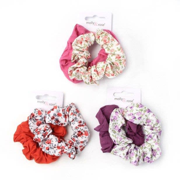 2 Pack of Small Scrunchies
