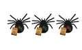 Black Neon Bead Squishy Spider