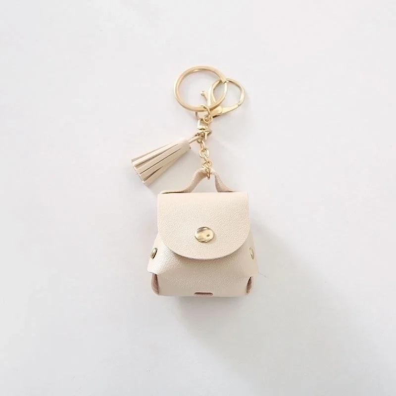 Beige Earbud Case