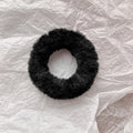 Black Plush Hair Tie