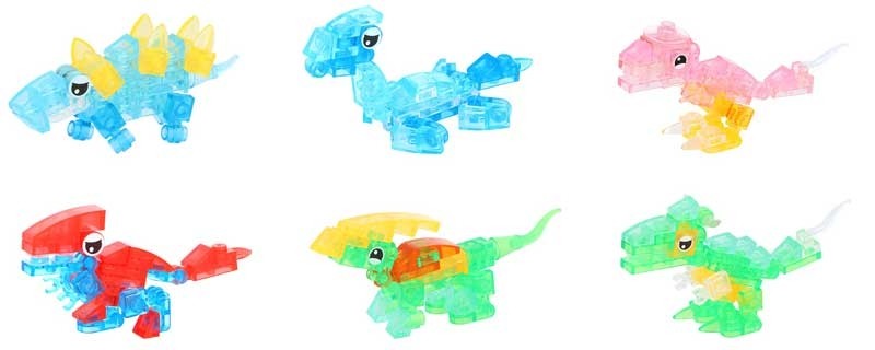 Crystal Dinosaur Block Kit