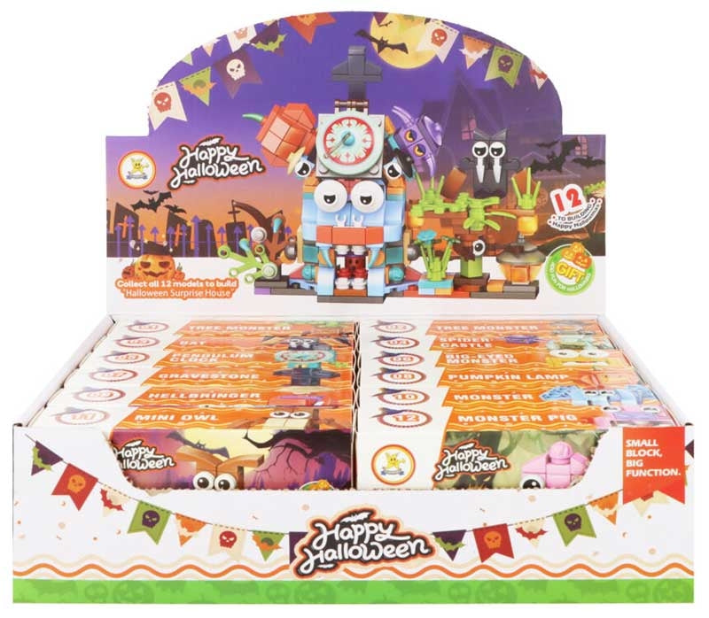 Happy Halloween Building Blocks