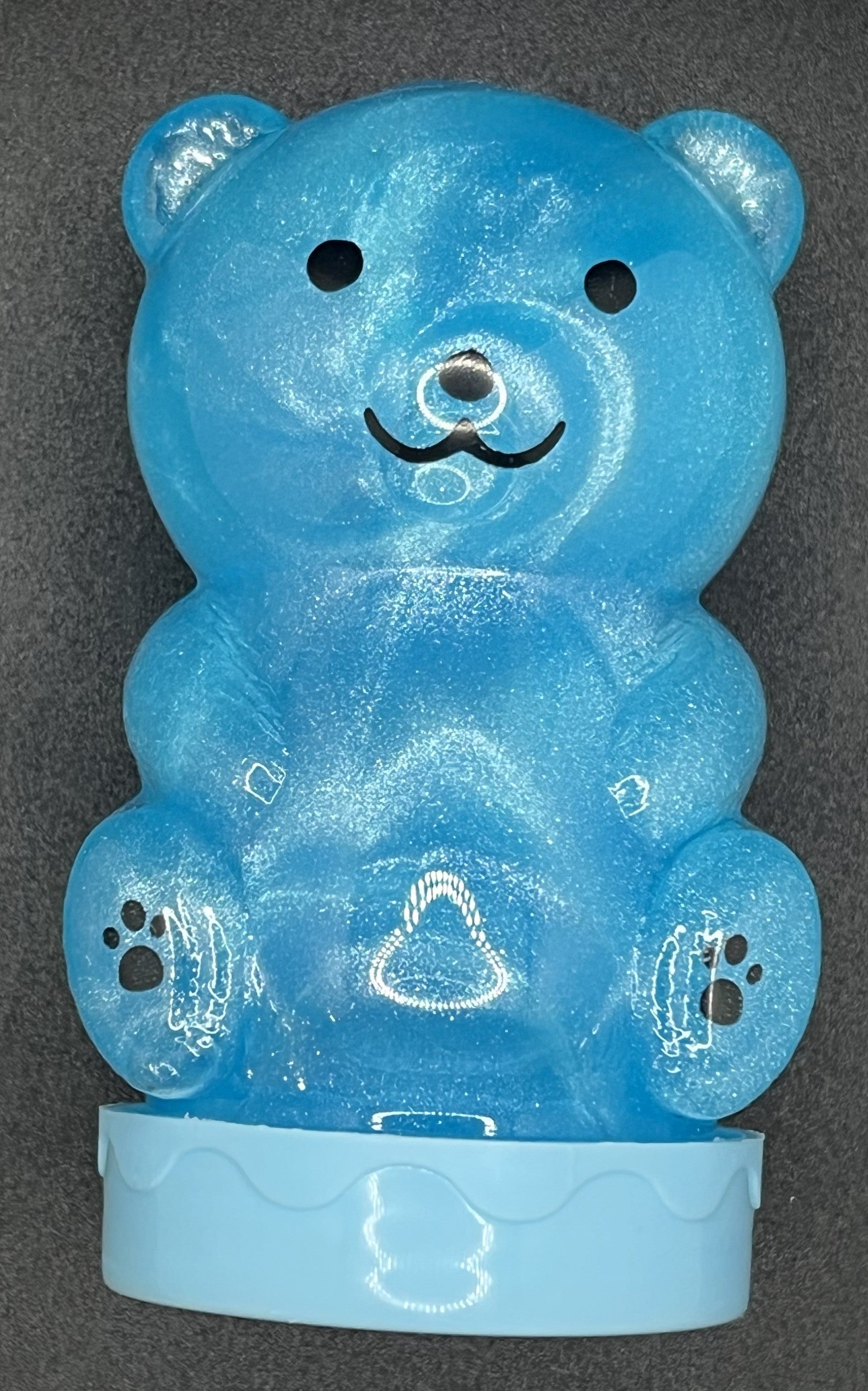 Teddy Bear Glitter Slime Bottles