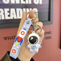 Blue Astronaut Keyring