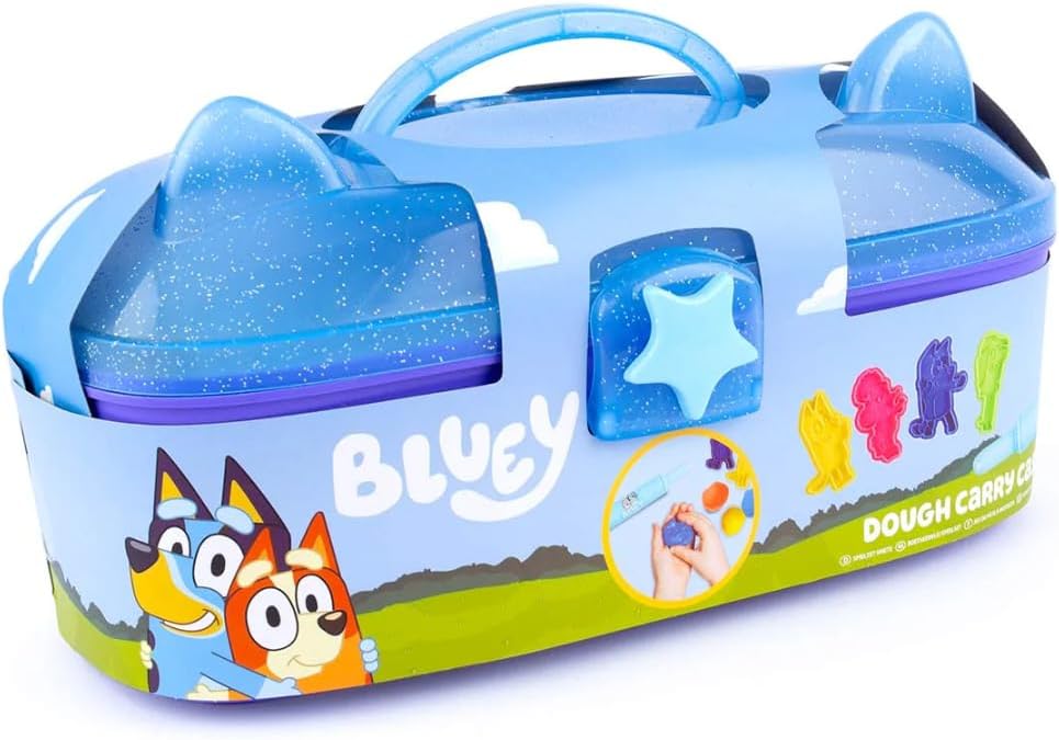 Bluey XL 6 Item Bundle - Activity, Play Pack, Mosaic, Squishy, Sticker Pad & More