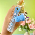 Blue Boba Keychain