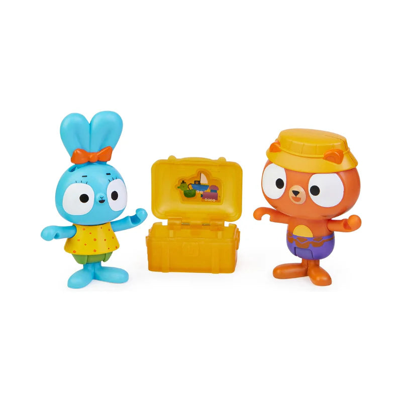 Brave Bunnies Basic Figures Treasure Pack | 8 Unique Characters