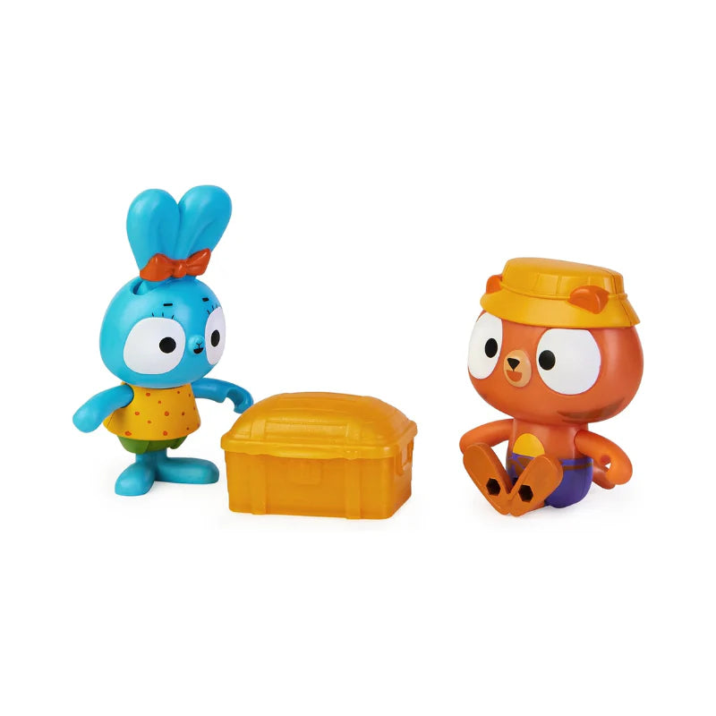 Brave Bunnies Basic Figures Treasure Pack | 8 Unique Characters