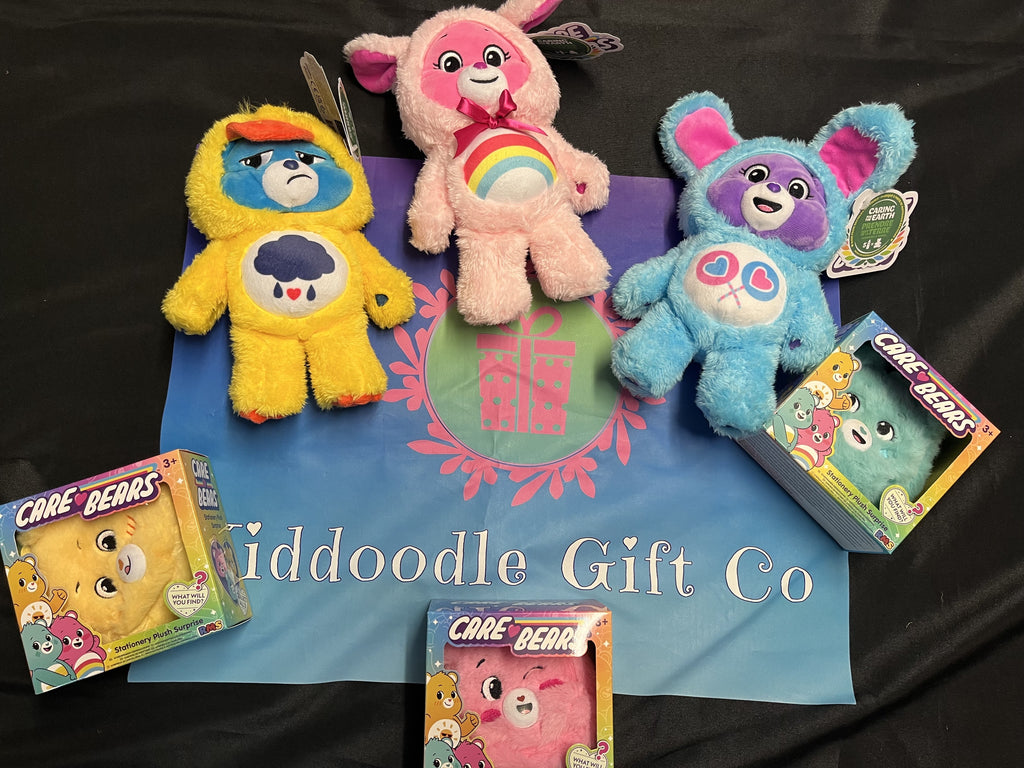 Care Bears Bundle (2 Items) - Plush & Stationery Purse Set