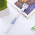 White Cat Sequin Pen