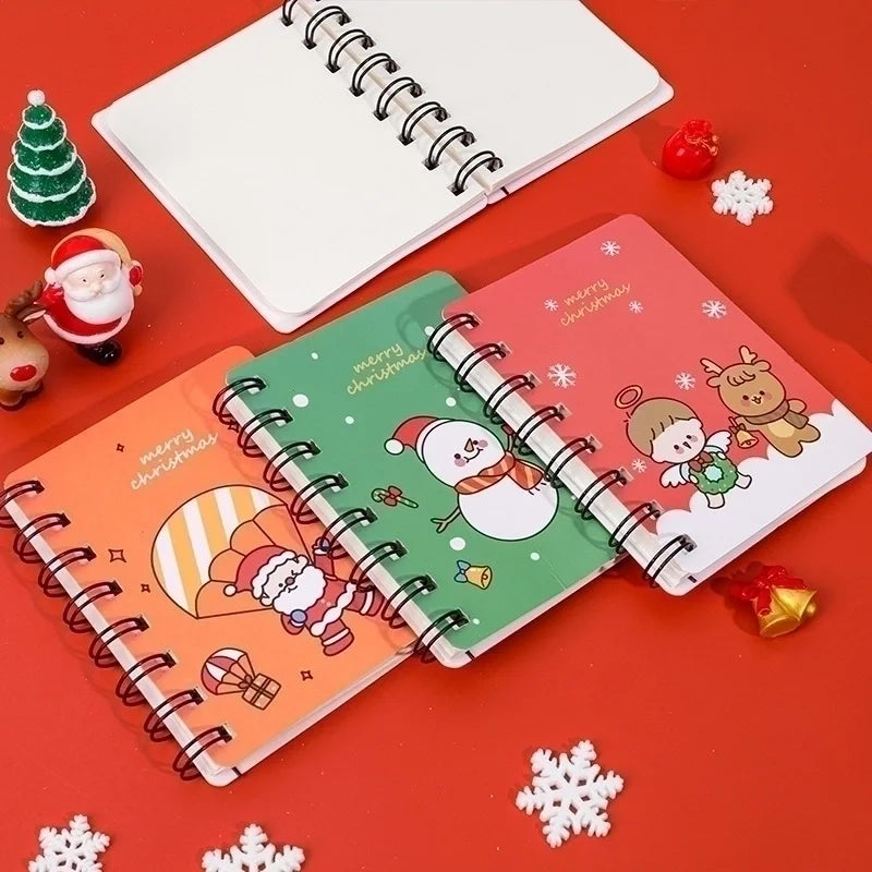 Christmas Coil Notebook