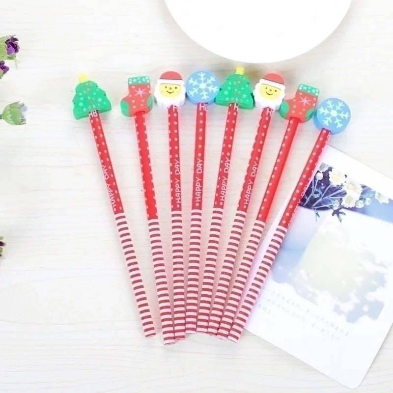 Christmas Pencil With Eraser
