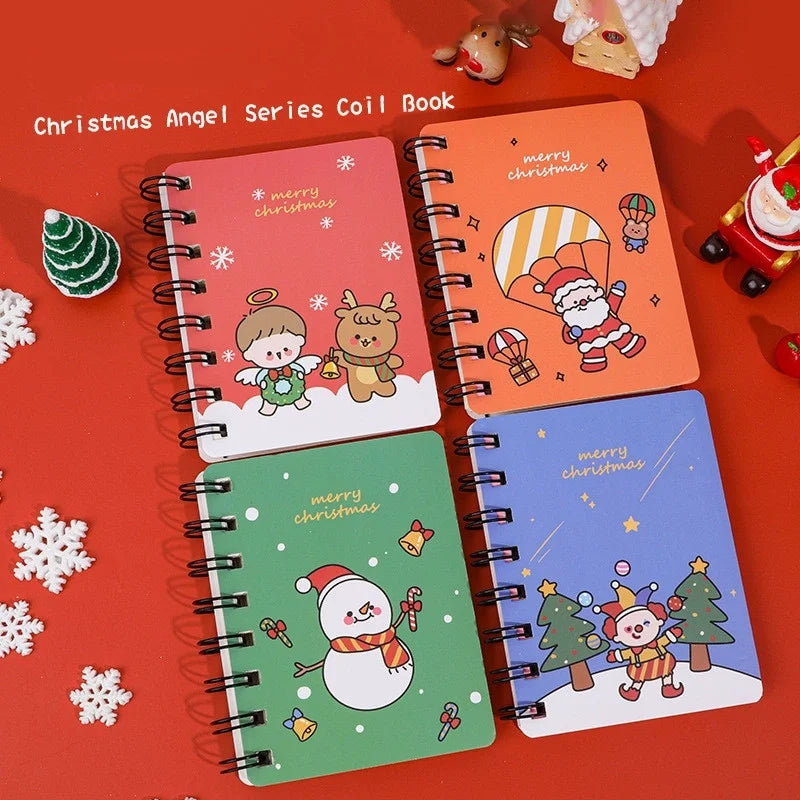 Christmas Coil Notebook