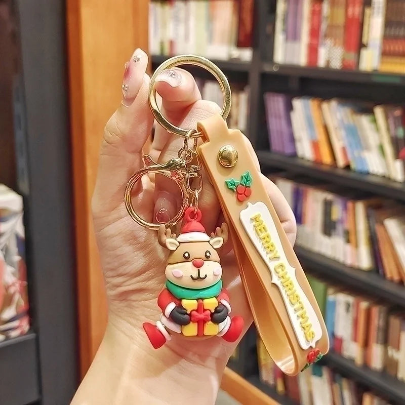 Reindeer Christmas Keyring