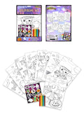 Halloween Colouring Set with Stickers