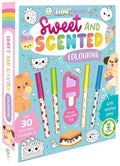 Colourmania Sweet & Scented Colouring Set | 30+ Pages, 4 Scented Pens & Lollipop Pen