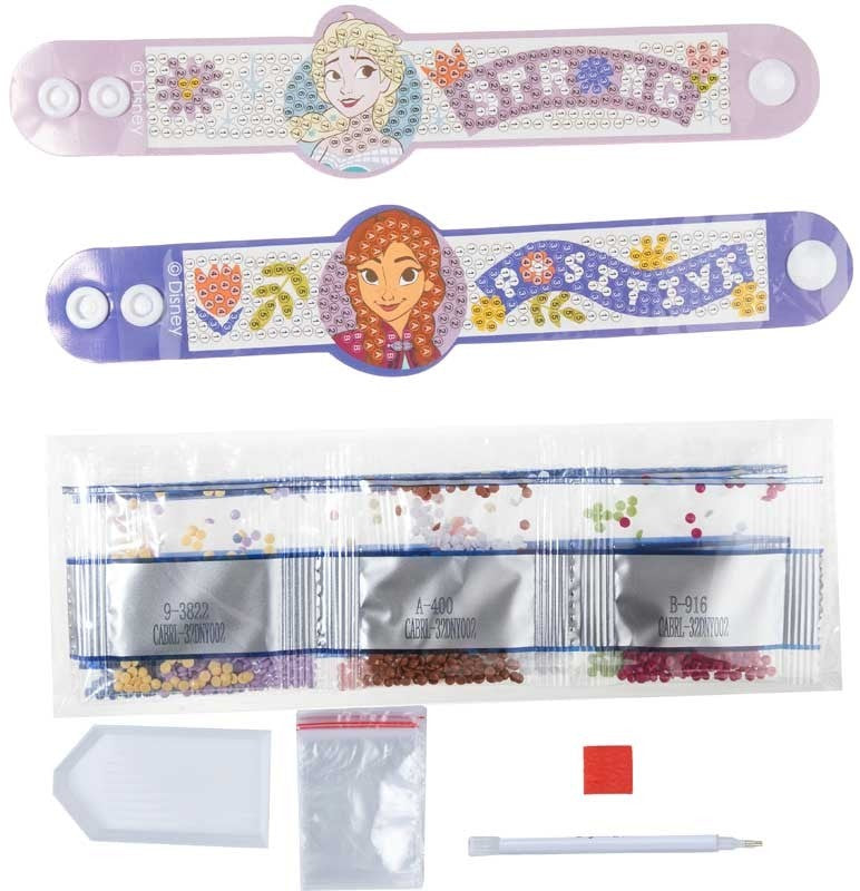 Craft Buddy – Elsa & Anna Crystal Art Bracelet