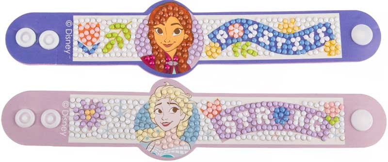 Craft Buddy – Elsa & Anna Crystal Art Bracelet