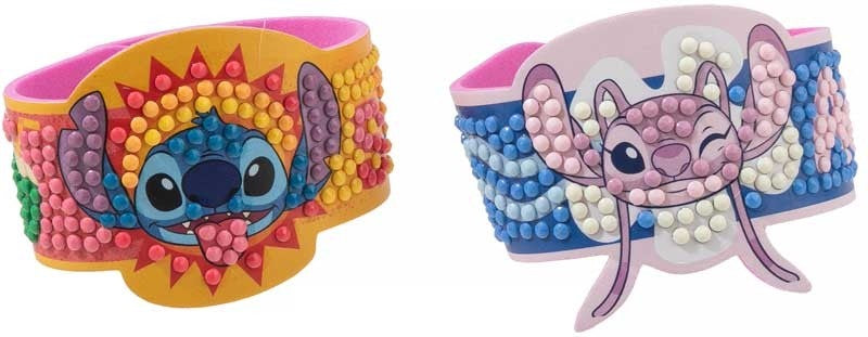 Craft Buddy – Stitch & Angel Crystal Art Bracelet