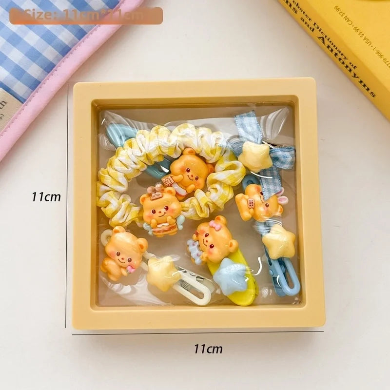 Custard Bear Hair Set