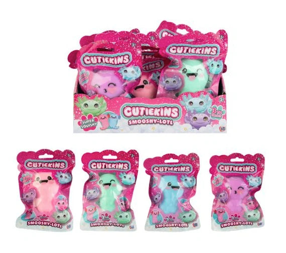 Cutiekins Smooshy-Lotl Axolotl Squishy Toy
