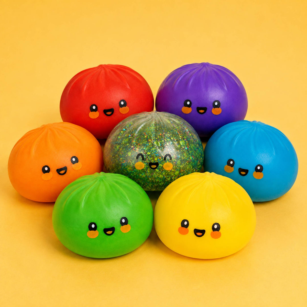 RMS Playhub Mystery Rainbow Glitter Dumpling