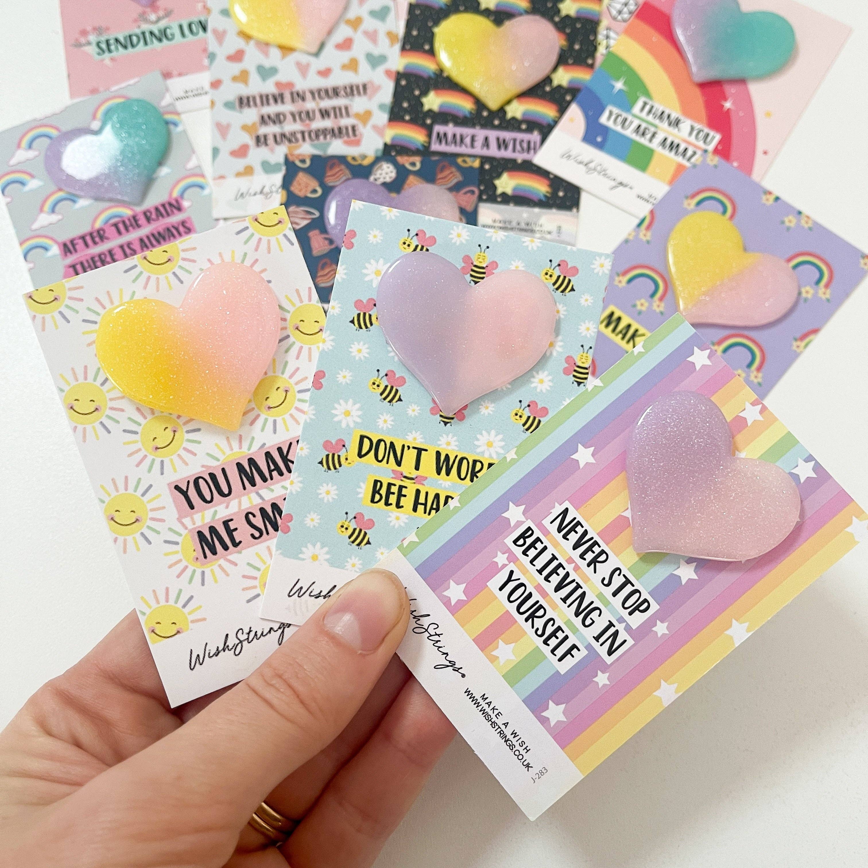 Resin Pocket Hug Heart Keepsakes