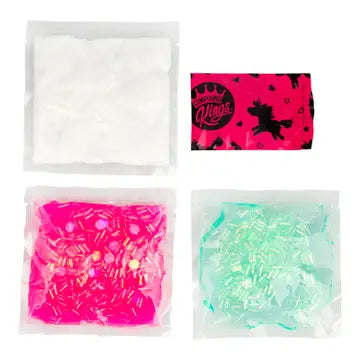 Whipped Bingsu Cuties Watermelon Sugar Fizz Slime Kit by Compound Kings | Crunchy Slime
