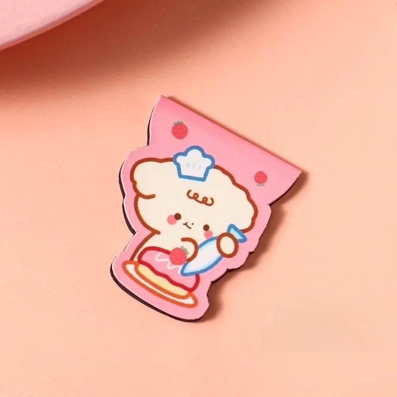 Dessert Teddy Magnetic Bookmark