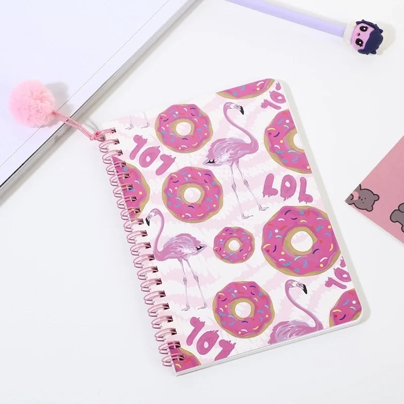 Doughnut & Flamingo Notebook